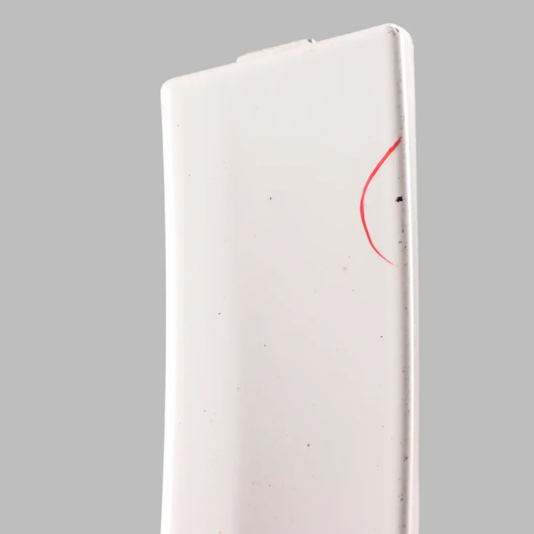 BMW X5 F15 M Sport Wheel Arch Cover Rear Left N/S Trim Feder Alpine White - 300 - SKU 7378583-AW - Part number 7378583