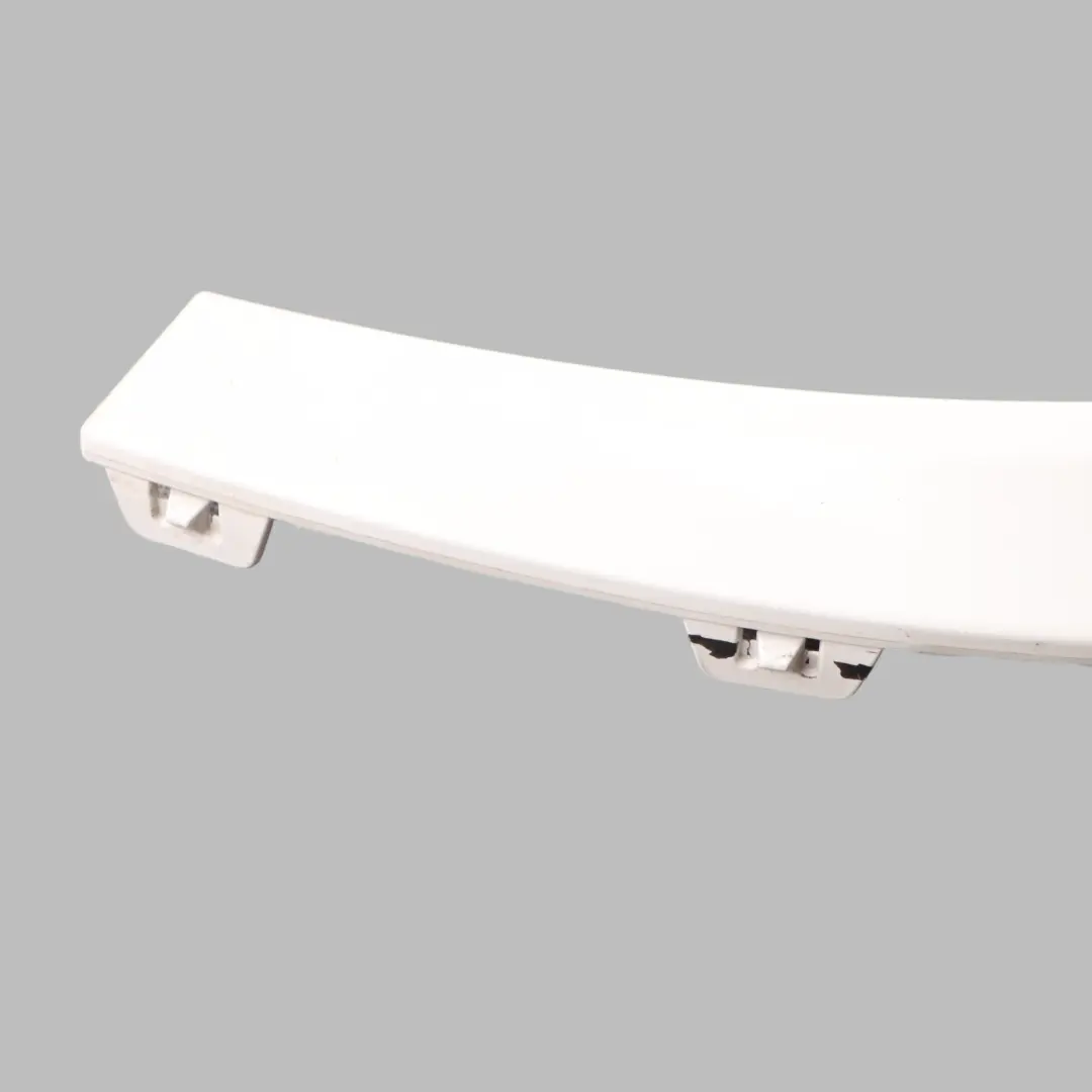 BMW X5 F15 M Sport Wheel Arch Cover Rear Left N/S Trim Feder Alpine White - 300 - SKU 7378583-AW - Part number 7378583