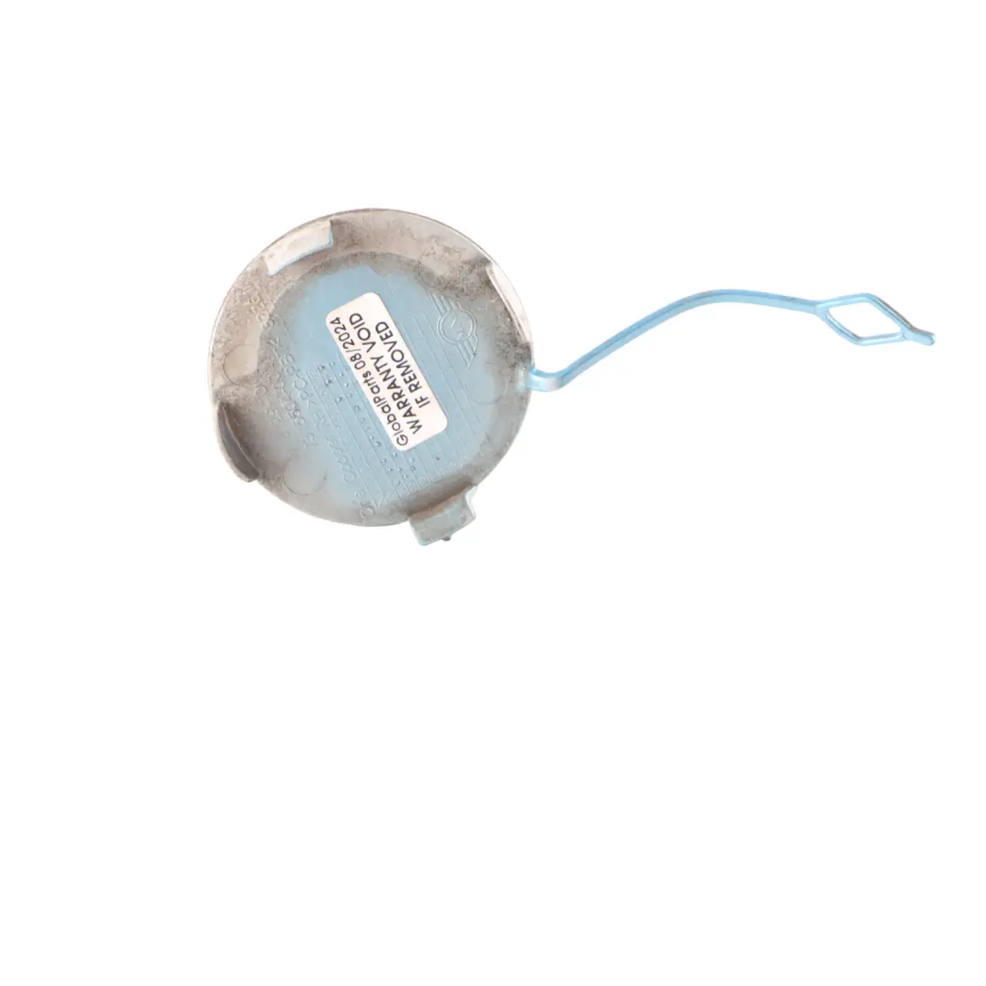 Mini F56 Zaślepka Haka Holowniczego Elektryczny Niebieski II Metaliczny B86 - SKU 7380012-ELBII - Numer Części 7380012