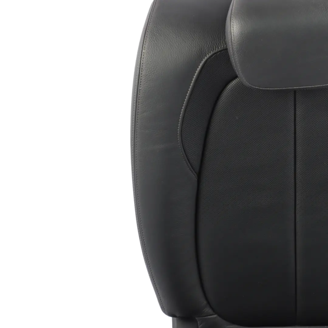 BMW F45 X1 F48 Dossier du siège arrière droite Siège en cuir noir Dakota - SKU 7380152 - Numéro de pièce 7380152