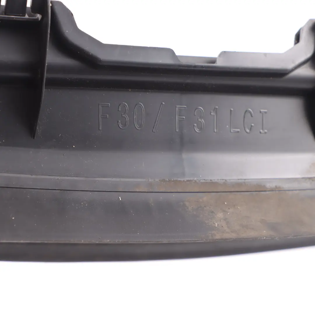 Guide Front Slam Panel Front Lower Bottom Trim to BMW F30 F31 LCI Air with Part number 7380215 BMW F30 F31 LCI Air Guide Front Slam Panel Front Lower Bottom Trim - SKU 7380215 - Part number 7380215