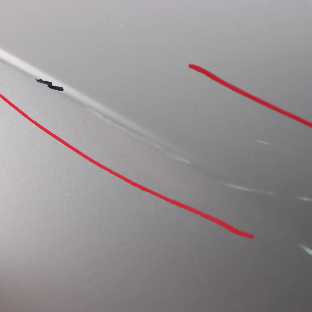 BMW X5 F15 Rear Upper Spoiler Tailagte Boot Panel Trim Glacier Silver - A83 - SKU 7381572-GSB1 - Part number 7381572