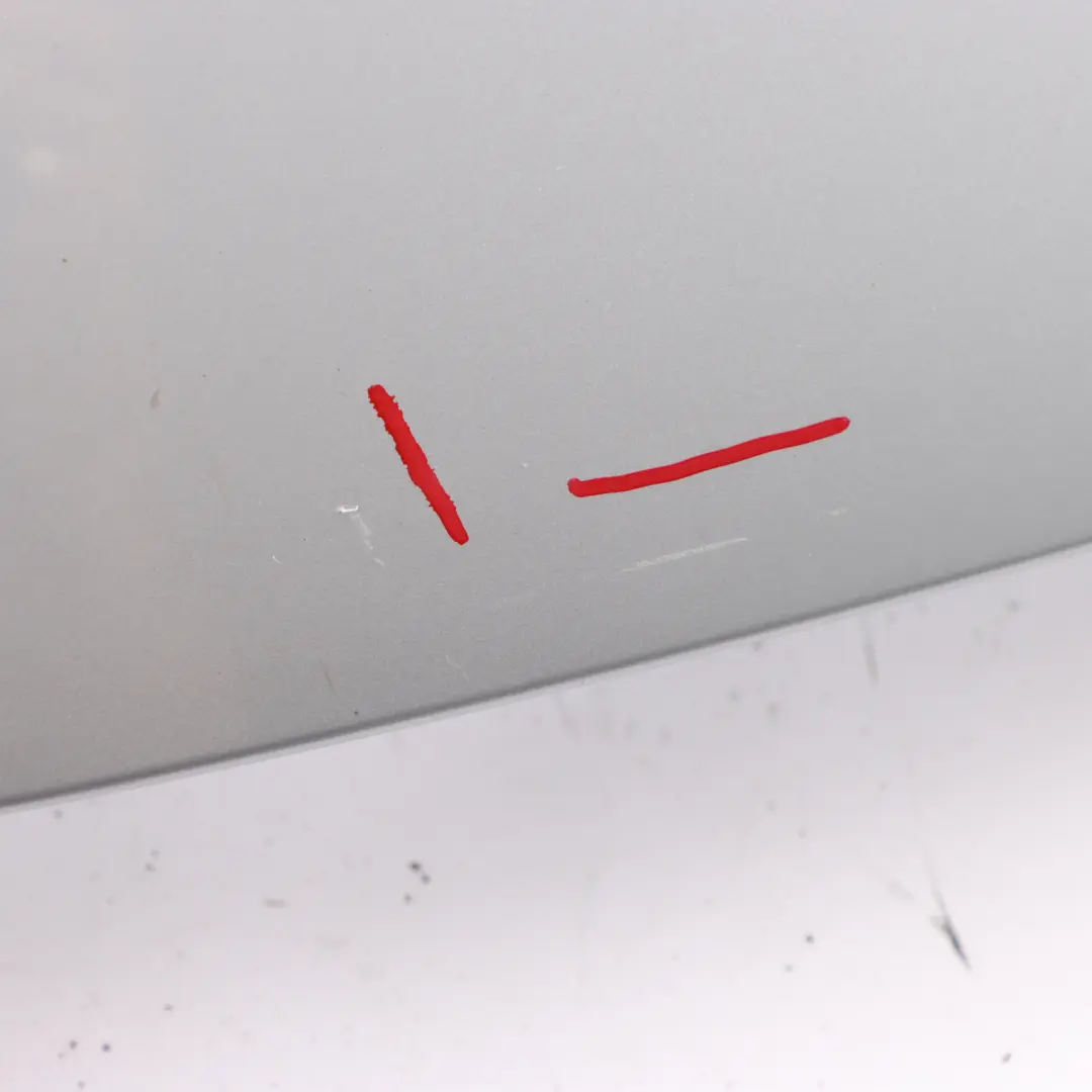 BMW X5 F15 Rear Upper Spoiler Tailagte Boot Panel Trim Glacier Silver - A83 - SKU 7381572-GSB1 - Part number 7381572