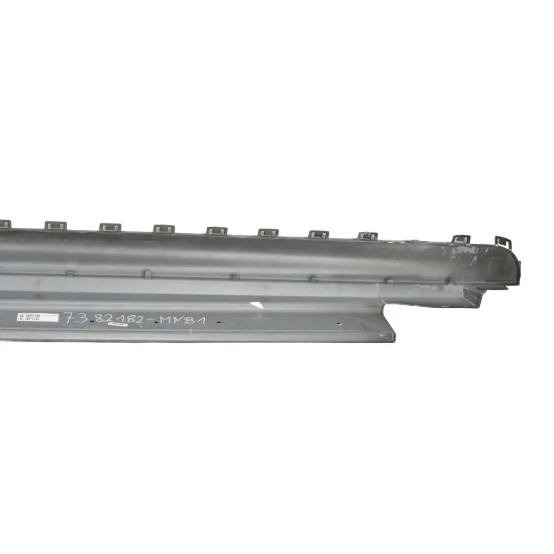 Mini F56 F57 Side Skirt Right O/S JCW Sill Cover Rocker Panel Midnight Black A94 - SKU 7382182-MNB1 - Part number 7382182