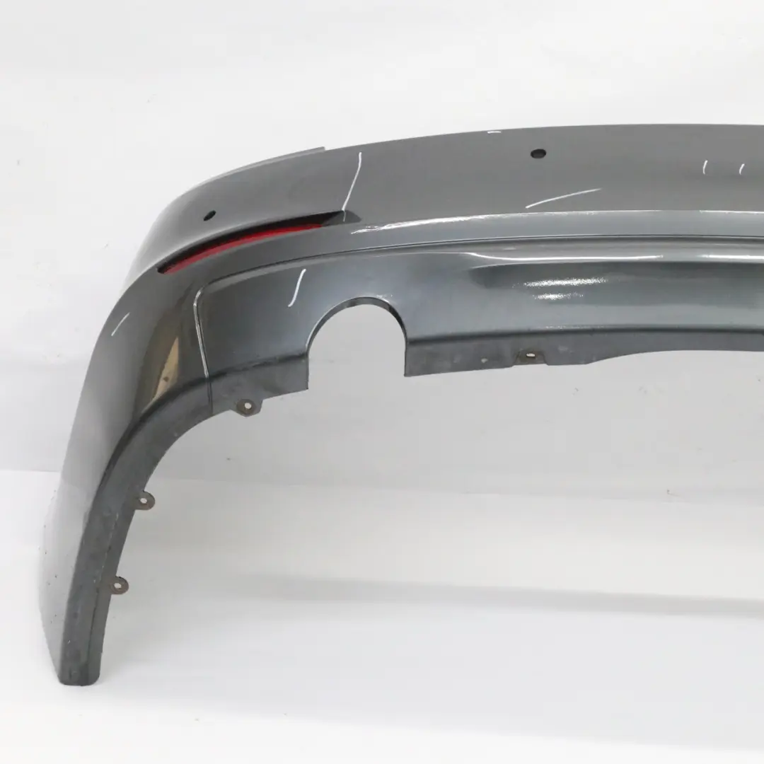 BMW F30 LCI Rear Bumper Trim Panel PDC Mineralgrau Grey Metallic - B39 - SKU 7384601-MG1 - Part number 7384601