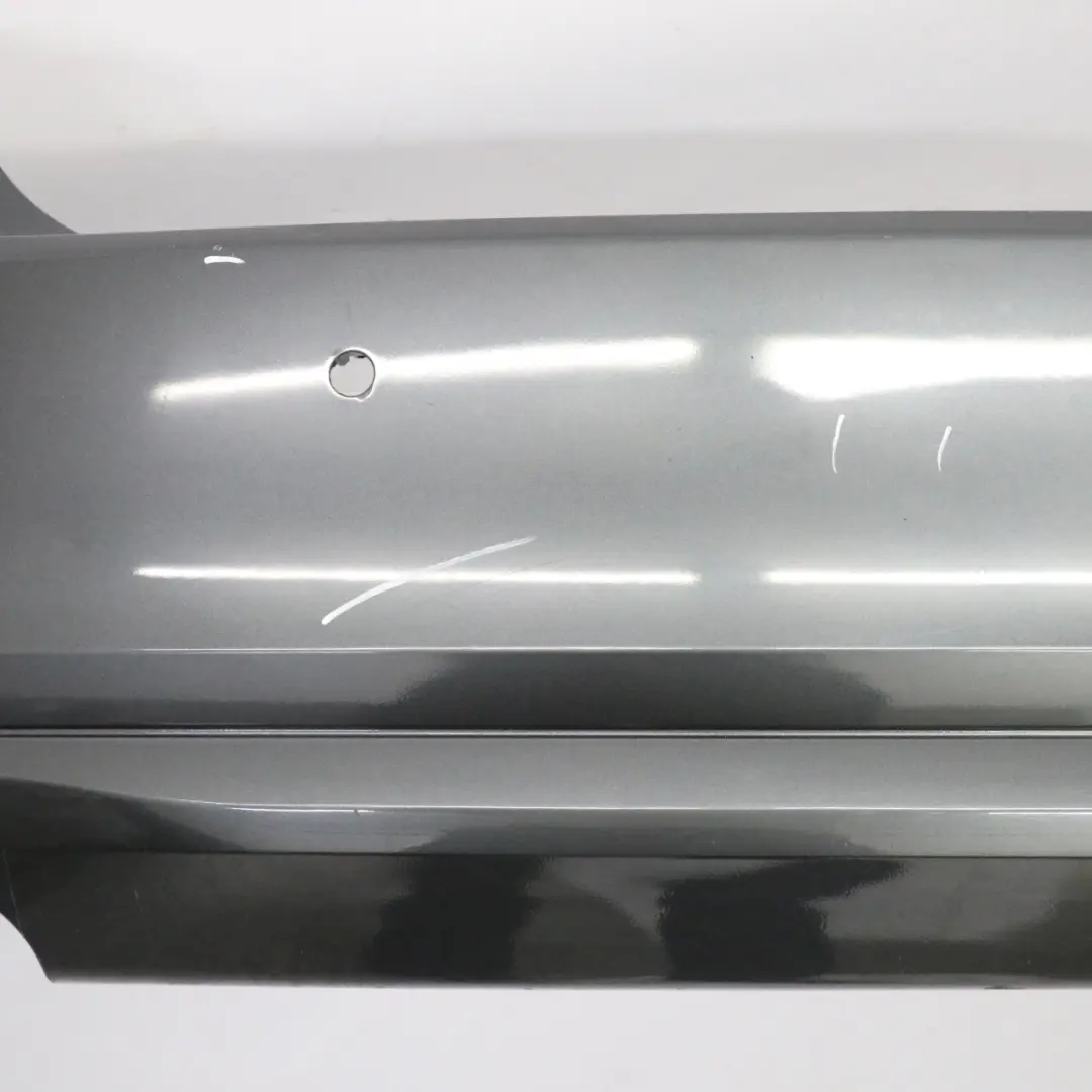 Bumper Trim Panel PDC Mineralgrau Grey Metallic - B39 to BMW F30 LCI Rear with Part number 7384601 BMW F30 LCI Rear Bumper Trim Panel PDC Mineralgrau Grey Metallic - B39 - SKU 7384601-MG1 - Part number 7384601