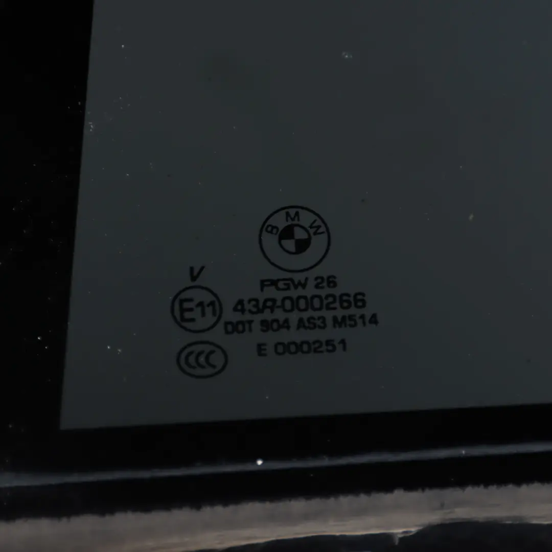 BMW X5 F15 Door Rear Left N/S Spacegrau Space Grey Metallic - A52 - SKU 7386739-AW - Part number 7386739