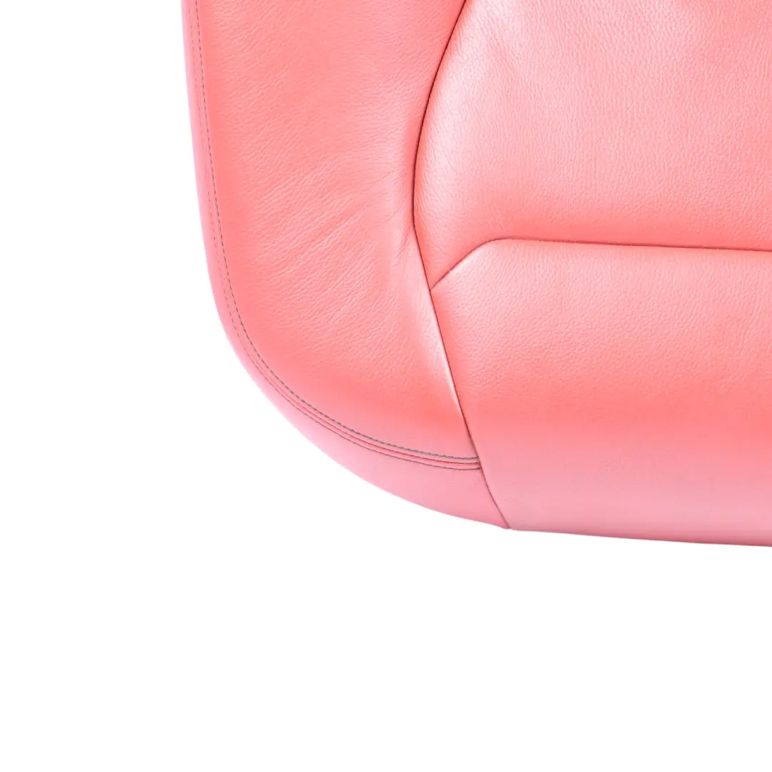 Cushion Lower Trim Leather Coral Red to Seat Cover BMW F30 F31 Rear with Part number 7387719 Seat Cover BMW F30 F31 Rear Cushion Lower Trim Leather Coral Red - SKU 7387719 - Part number 7387719
