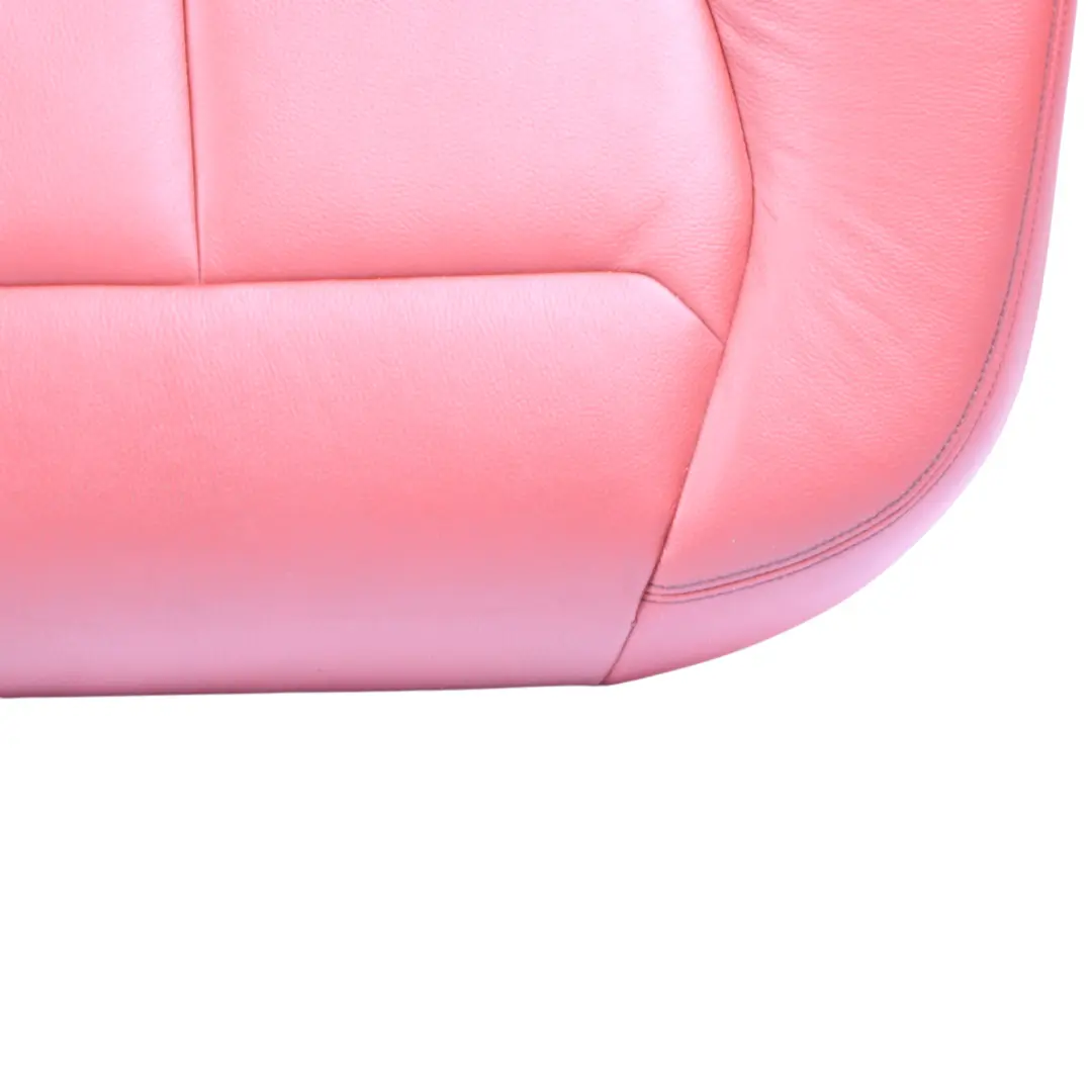 Cushion Lower Trim Leather Coral Red to Seat Cover BMW F30 F31 Rear with Part number 7387719 Seat Cover BMW F30 F31 Rear Cushion Lower Trim Leather Coral Red - SKU 7387719 - Part number 7387719