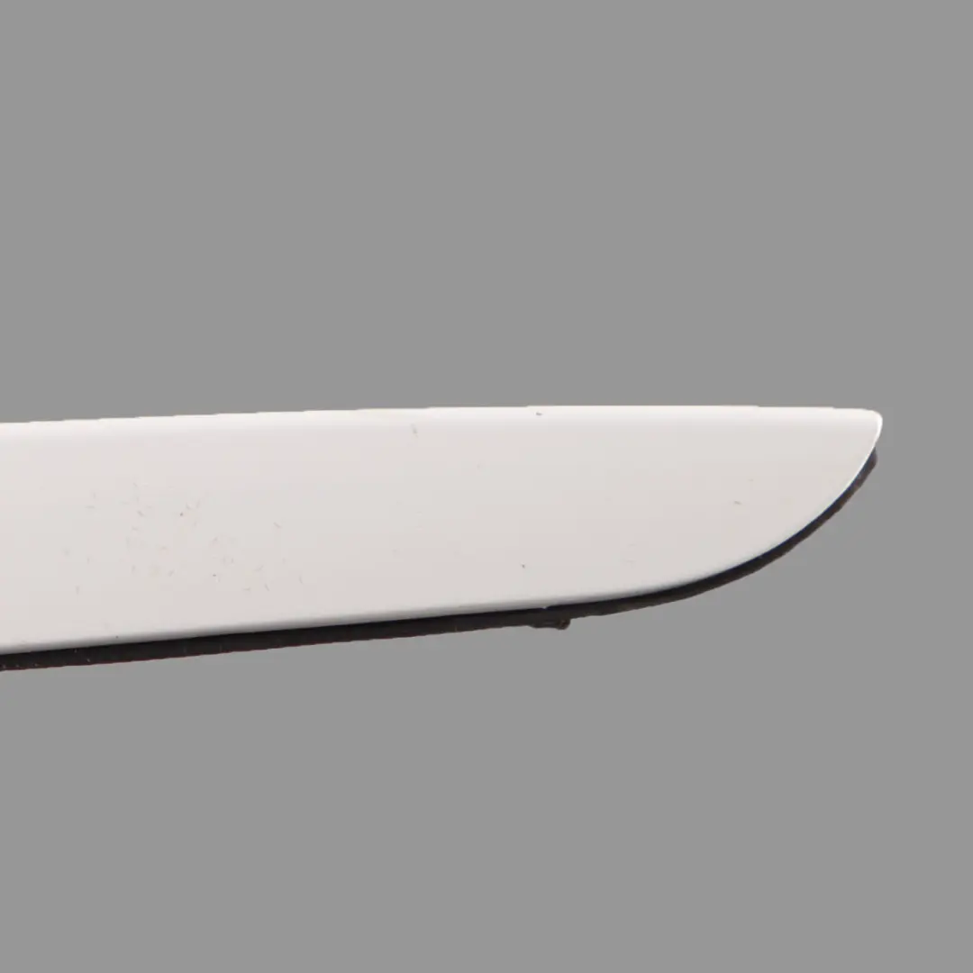 Windscreen Drip Trim Front Left N/S Moulding Strip Alpinweiss 300 to BMW X5 F15 with Part number 7387917 BMW X5 F15 Windscreen Drip Trim Front Left N/S Moulding Strip Alpinweiss 300 - SKU 7387917-AW - Part number 7387917