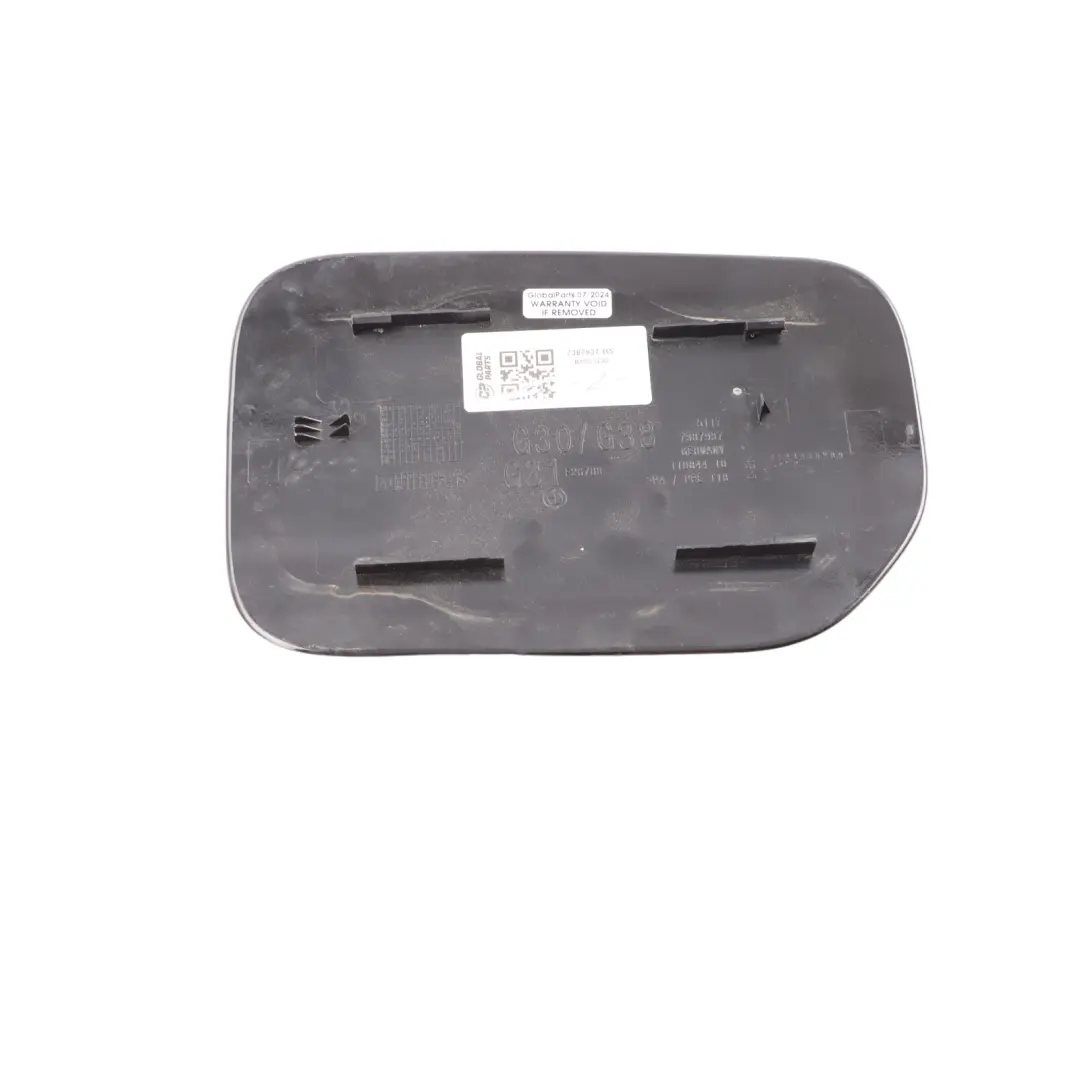 BMW G30 Coupe Fuel Flap FIller Cap Cover Black Sapphire - 475 - SKU 7387937-BS - Part number 7387937