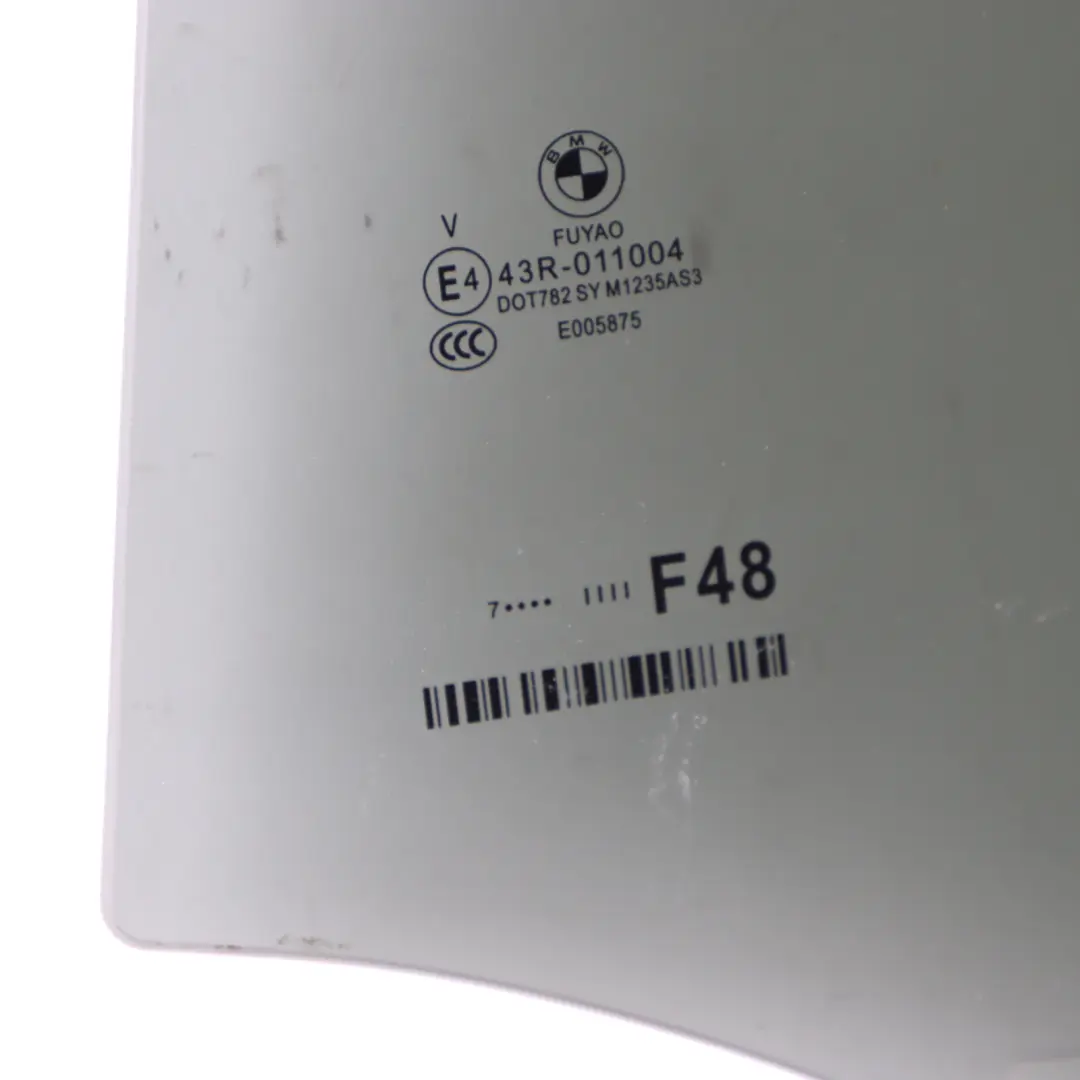 BMW X1 F48 Szyba Boczna Drzwi Lewy Tył Lewa Tylna AS3 Przyciemniana - SKU 7388869 - Numer Części 7388869