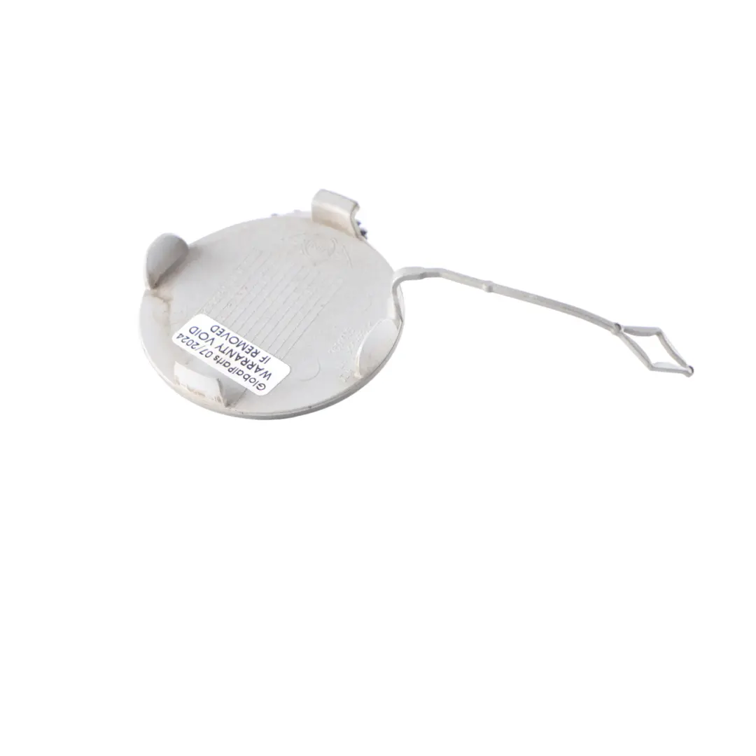 Bumper Flap Towing Eye Hook Cover Moonwalk Grey - B71 to Mini F54 Rear with Part number 7391605 Mini F54 Rear Bumper Flap Towing Eye Hook Cover Moonwalk Grey - B71 - SKU 7391605-MGM - Part number 7391605