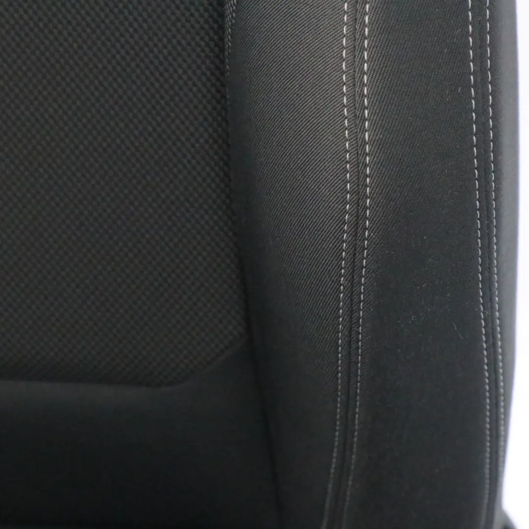  Front Seat BMW F20 LCI Sport Cloth Fabric Corner Anthrazit Akzent Grau Left N/S - SKU 7392457-1 - Part number 7392457