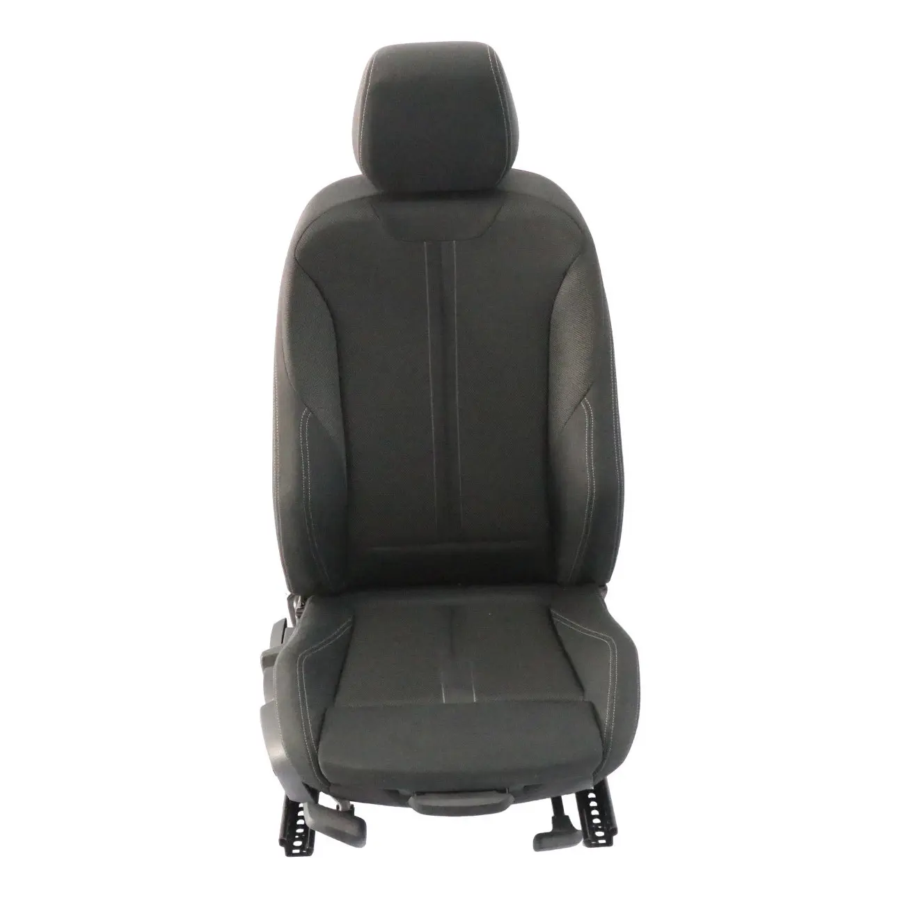 Asiento Delantero BMW F20 LCI M Sport Tela Esquina Anthrazit Akzent Grau Derecha