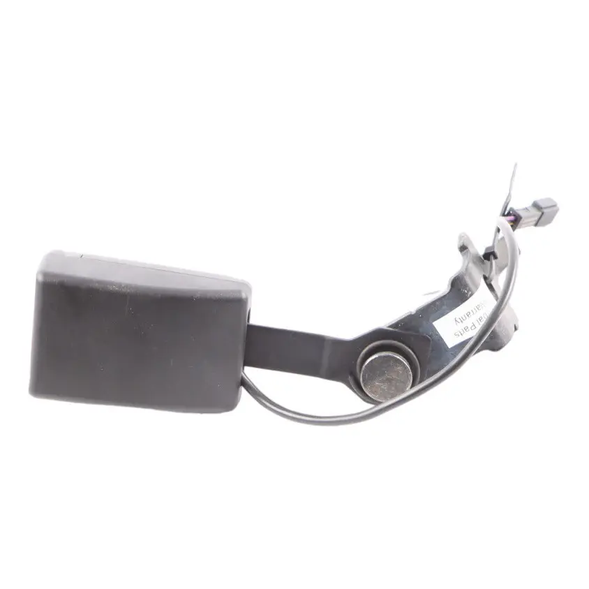 Buckle BMW X5 F15 F85 M Tensioner Belt Rear Left N/S Black to Seat with Part number 7395075 Seat Buckle BMW X5 F15 F85 M Tensioner Belt Rear Left N/S Black - SKU 7395075 - Part number 7395075