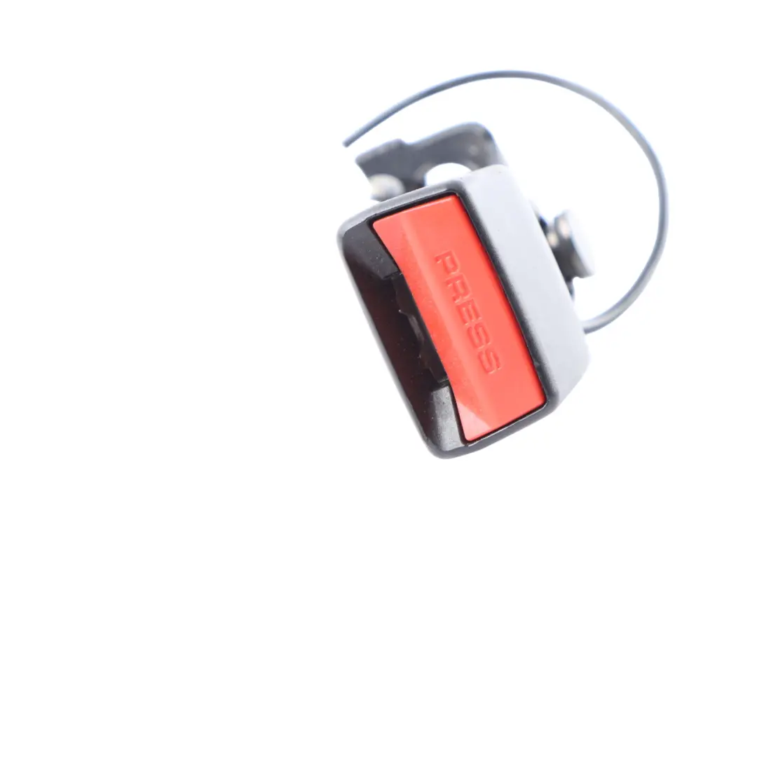 Buckle BMW X5 F15 F85 M Tensioner Belt Rear Left N/S Black to Seat with Part number 7395075 Seat Buckle BMW X5 F15 F85 M Tensioner Belt Rear Left N/S Black - SKU 7395075 - Part number 7395075