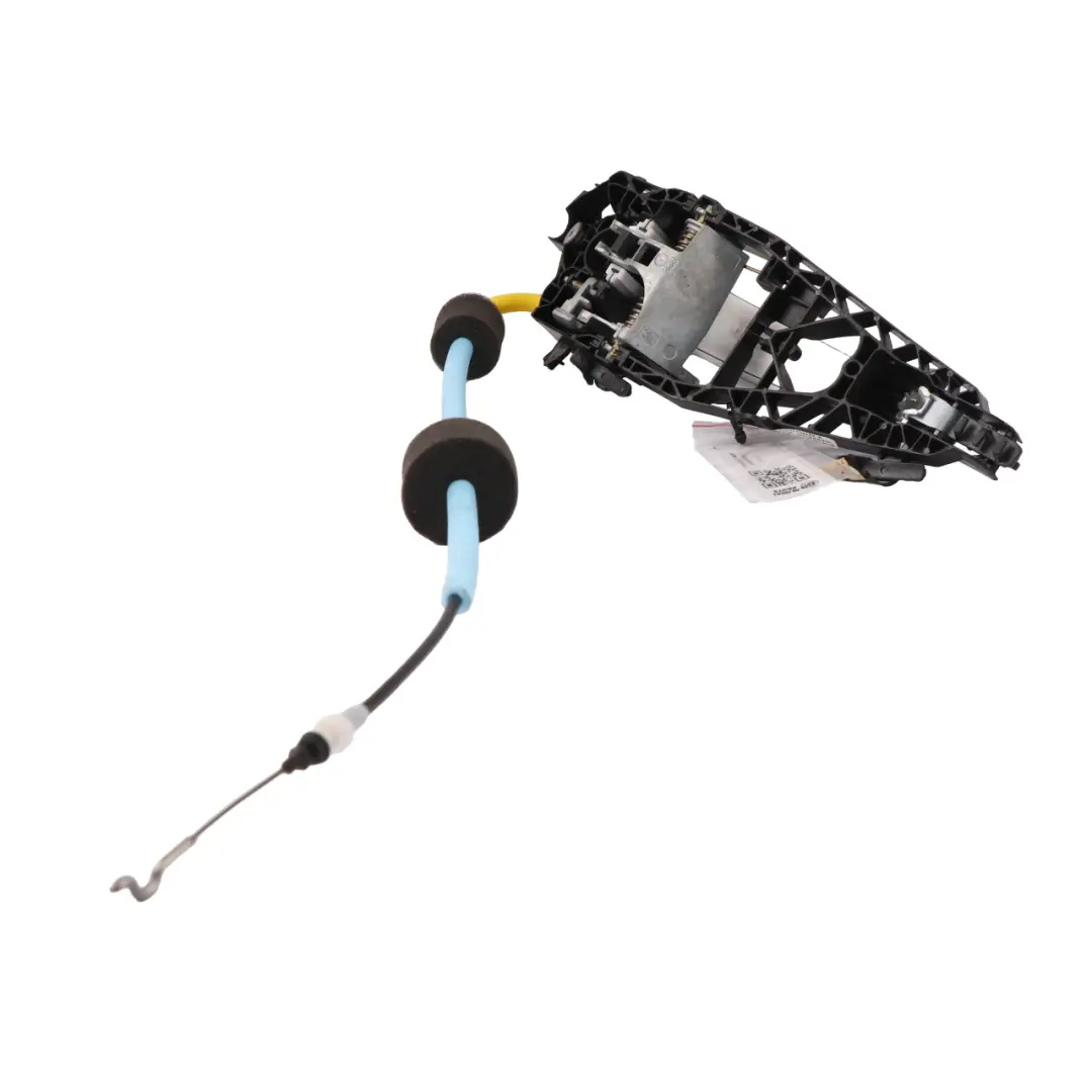 manija de la puerta trasera izquierda exterior Mineral Blanco A96 para BMW F46 con número de pieza 7396307 BMW F46 manija de la puerta trasera izquierda exterior Mineral Blanco A96 - SKU 7396307-MW - Número de pieza 7396307