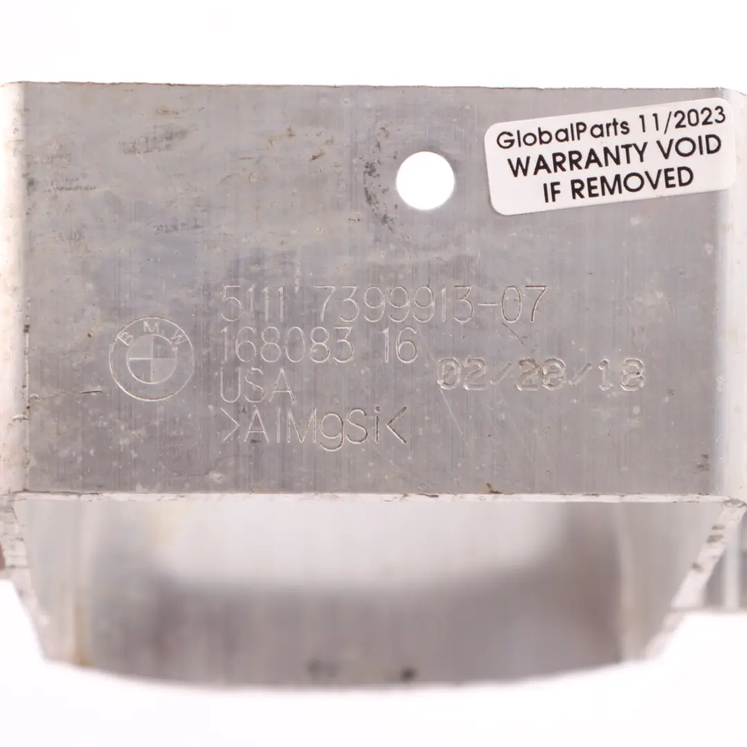 Front Bumper Vertical Brace Support Left N/S Reinforcement to BMW G01 G02 with Part number 7399913 BMW G01 G02 Front Bumper Vertical Brace Support Left N/S Reinforcement - SKU 7399913 - Part number 7399913