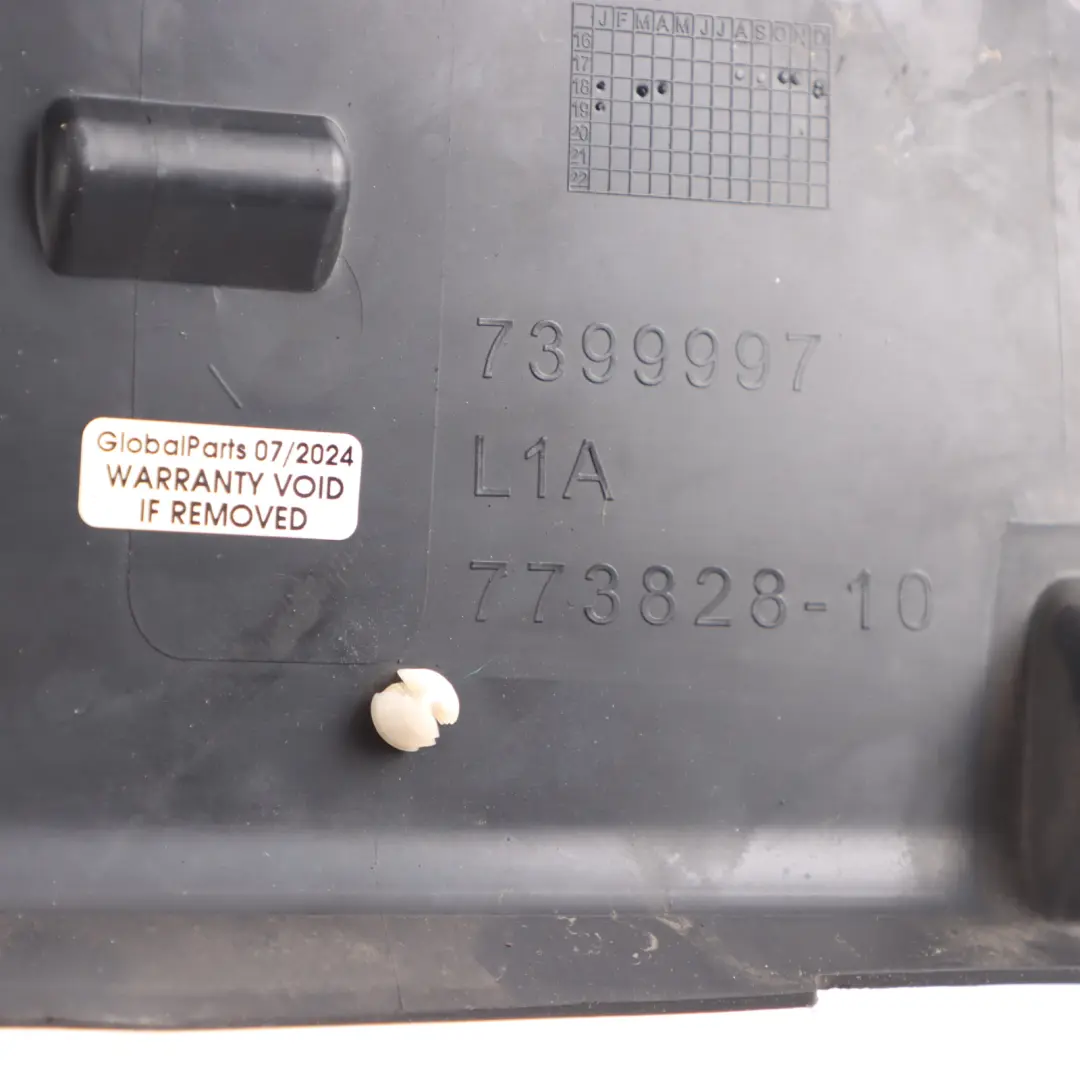 BMW G01 Front Centre Radiator Air Duct Support Radiator Lower Bottom - SKU 7399997 - Part number 7399997