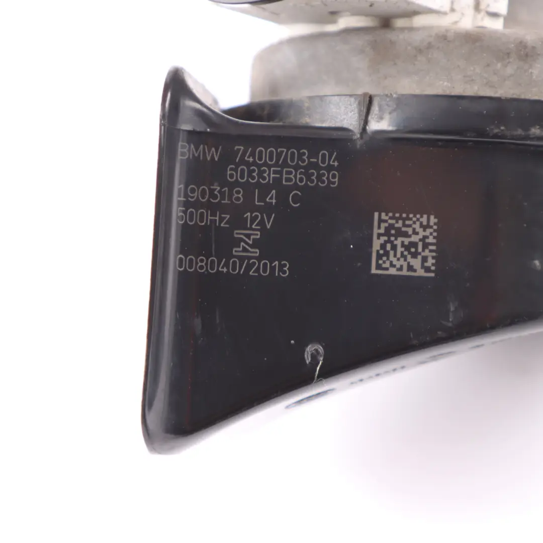 Bocina Tono Alto BMW F22 F23 F30 F31 LCI Sirena Señal Fanfarria para con número de pieza 7400703 Bocina Tono Alto BMW F22 F23 F30 F31 LCI Sirena Señal Fanfarria - SKU 7400703 - Número de pieza 7400703