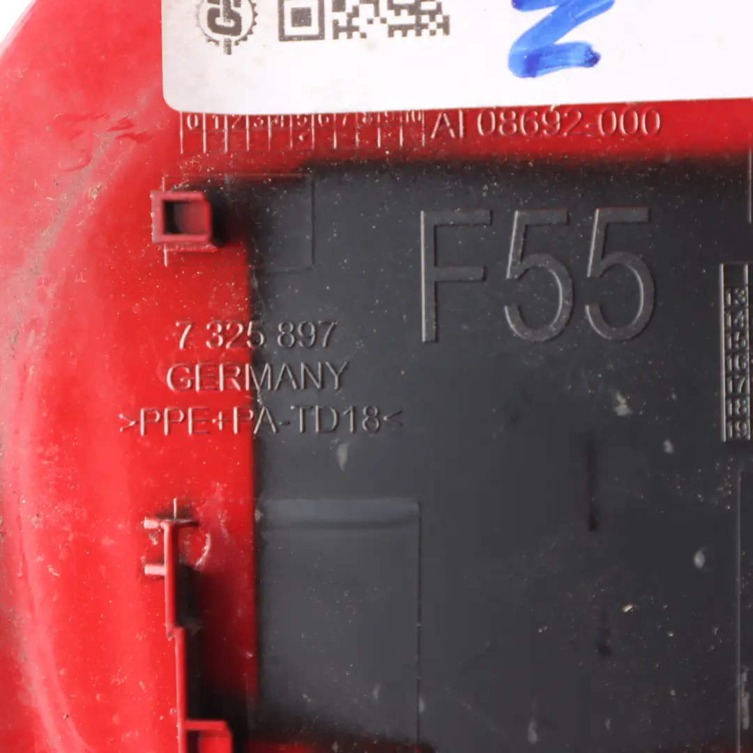 Filler Flap Tank Cap Cover Chili Red - 851 to Mini F55 Fuel with Part number 7410277 Mini F55 Fuel Filler Flap Tank Cap Cover Chili Red - 851 - SKU 7410277-CHRED - Part number 7410277