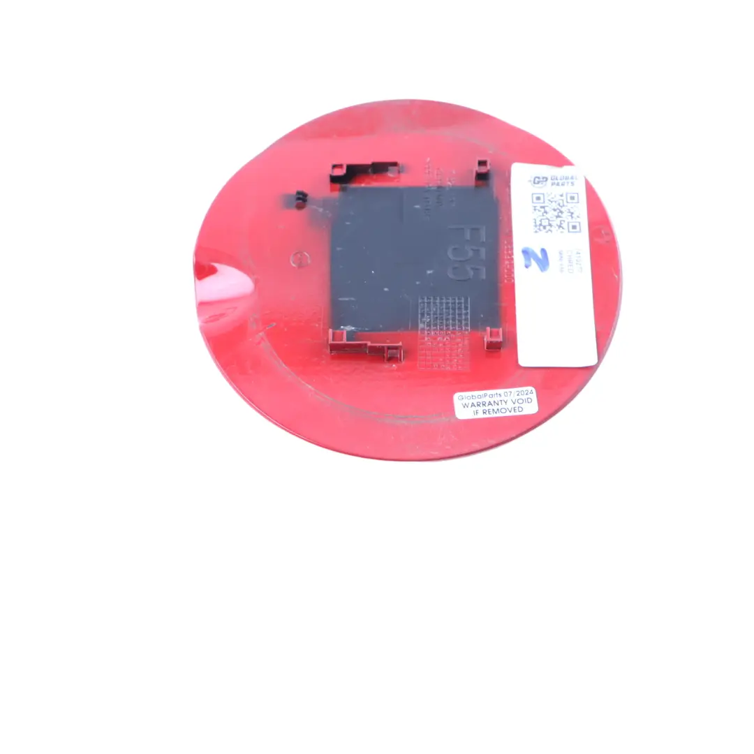 Mini F55 Fuel Filler Flap Tank Cap Cover Chili Red - 851 - SKU 7410277-CHRED - Part number 7410277