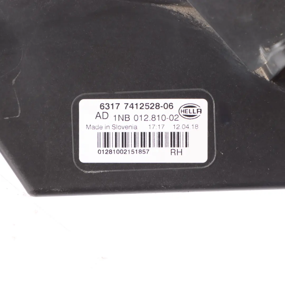 Fog LED Lamp BMW X3 G01 X4 G02 Front Bumper Lower Fog Light Right O/S to with Part number 7412528 Fog LED Lamp BMW X3 G01 X4 G02 Front Bumper Lower Fog Light Right O/S - SKU 7412528 - Part number 7412528