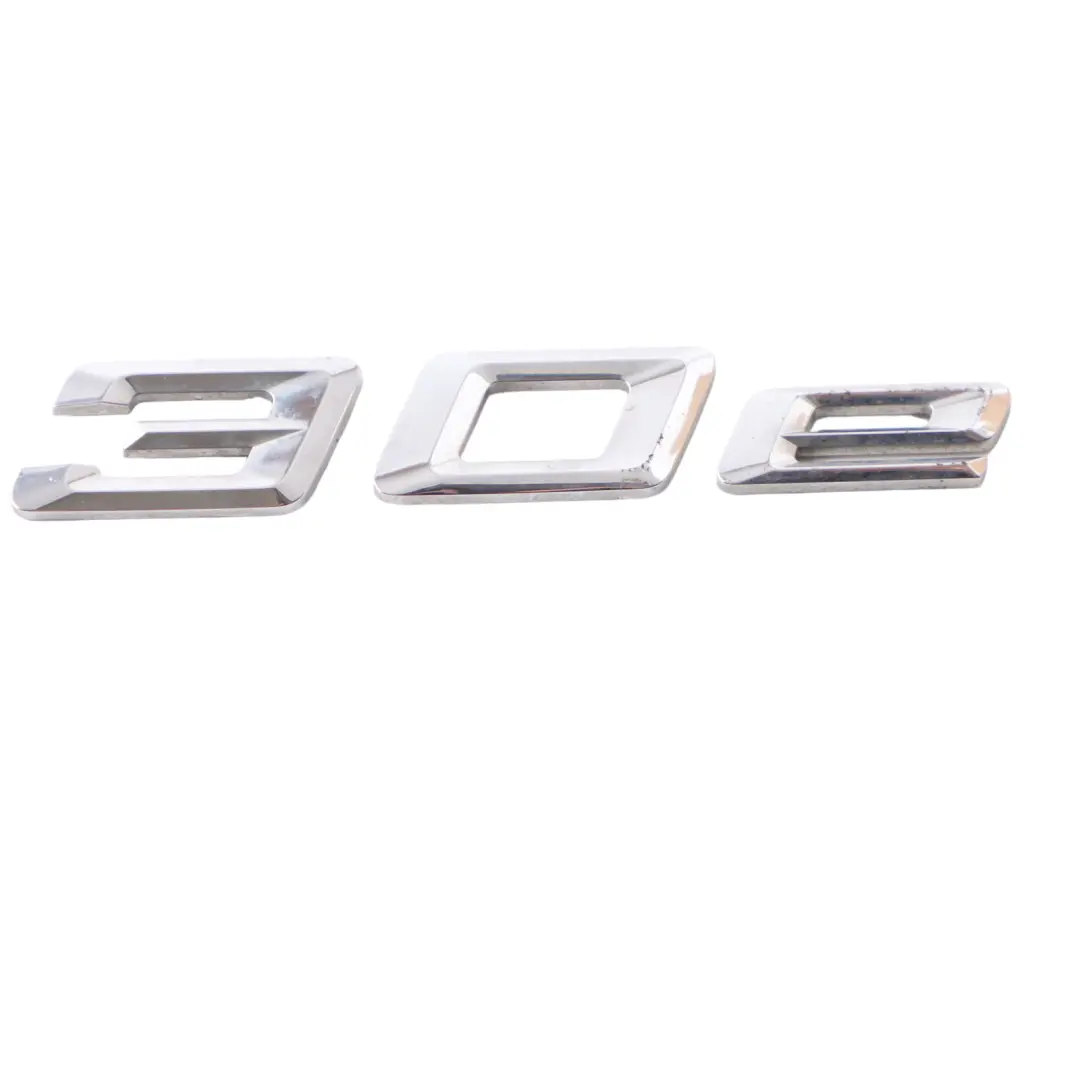BMW G30 Tailgate Emblem Boot Trunk Lid Lettering Logo Label 530 E Badge - SKU 7418524 - Part number 7418524
