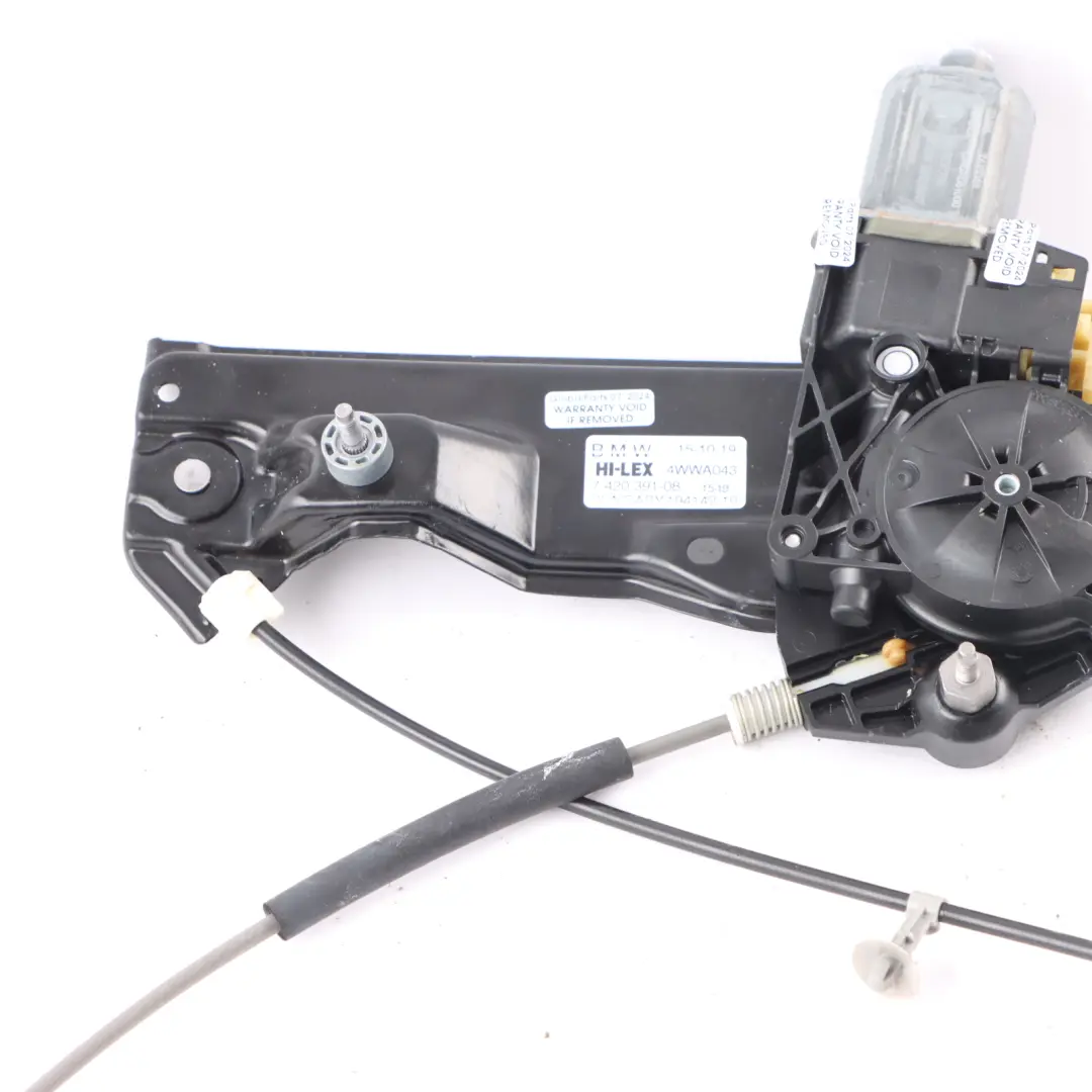 Motore Interruttore regolatore finestrino anteriore sinistro per BMW X2 F39 con numero di parte 7420391 BMW X2 F39 Motore Interruttore regolatore finestrino anteriore sinistro - SKU 7420391 - Numero di parte 7420391