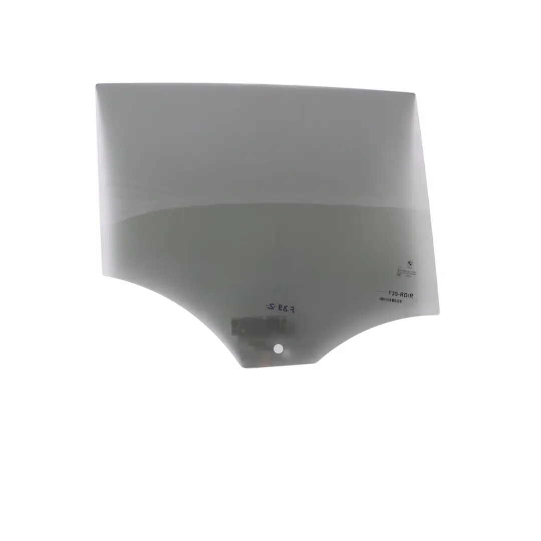 Puerta Trasera Derecha Cristal Ventana Lateral AS3 para BMW X2 F39 con número de pieza 7420420 BMW X2 F39 Puerta Trasera Derecha Cristal Ventana Lateral AS3 - SKU 7420420 - Número de pieza 7420420
