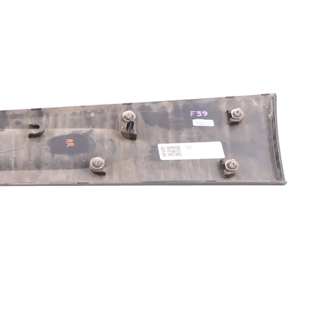 Door Moulding Strip Pillar Rear Right O/S Cover to BMW X2 F39 with Part number 7420516 BMW X2 F39 Door Moulding Strip Pillar Rear Right O/S Cover - SKU 7420516 - Part number 7420516