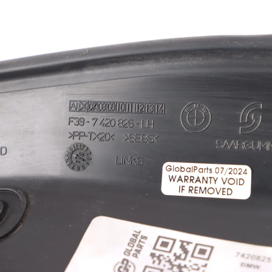 Seal Gasket A Pillar Door Front Left N/S Bracket to BMW X2 F39 with Part number 7420825 BMW X2 F39 Seal Gasket A Pillar Door Front Left N/S Bracket - SKU 7420825 - Part number 7420825