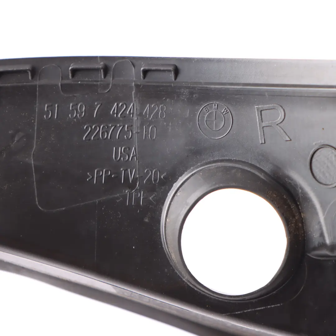 Luggage Right O/S Trunk Trim Moulding Rear to BMW X4 F98 with Part number 7424428 BMW X4 F98 Luggage Right O/S Trunk Trim Moulding Rear - SKU 7424428 - Part number 7424428