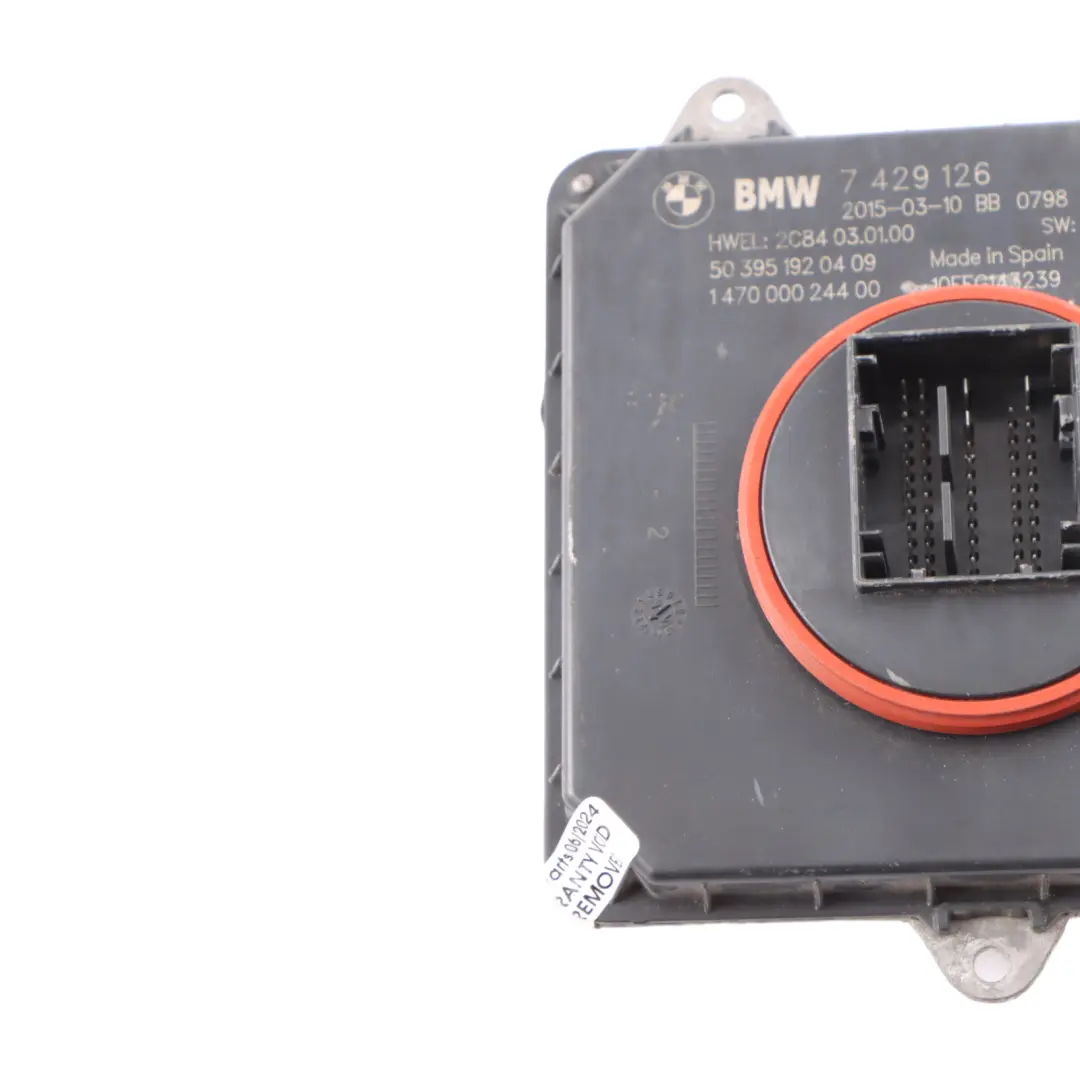 BMW F20 F21 LCI Unité de contrôle Feu avant Électronique Phare à LED - SKU 7429126 - Numéro de pièce 8494844