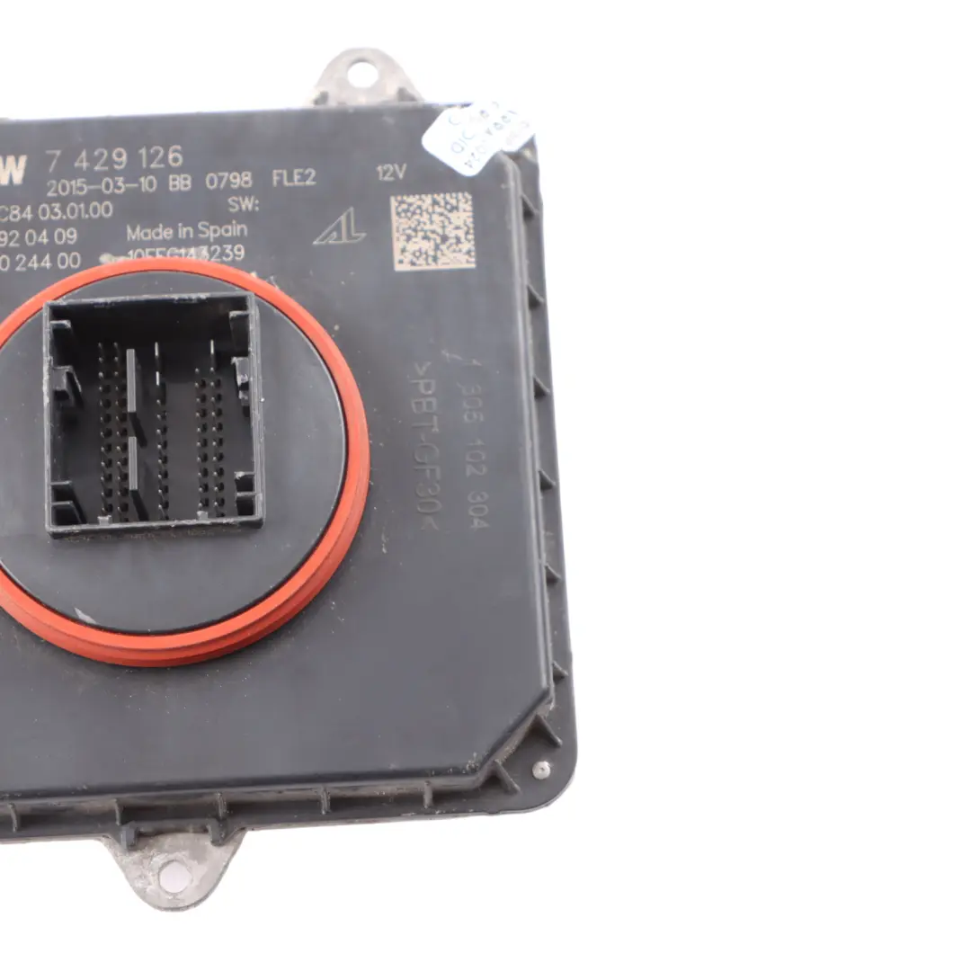 BMW F20 F21 LCI Unité de contrôle Feu avant Électronique Phare à LED - SKU 7429126 - Numéro de pièce 8494844
