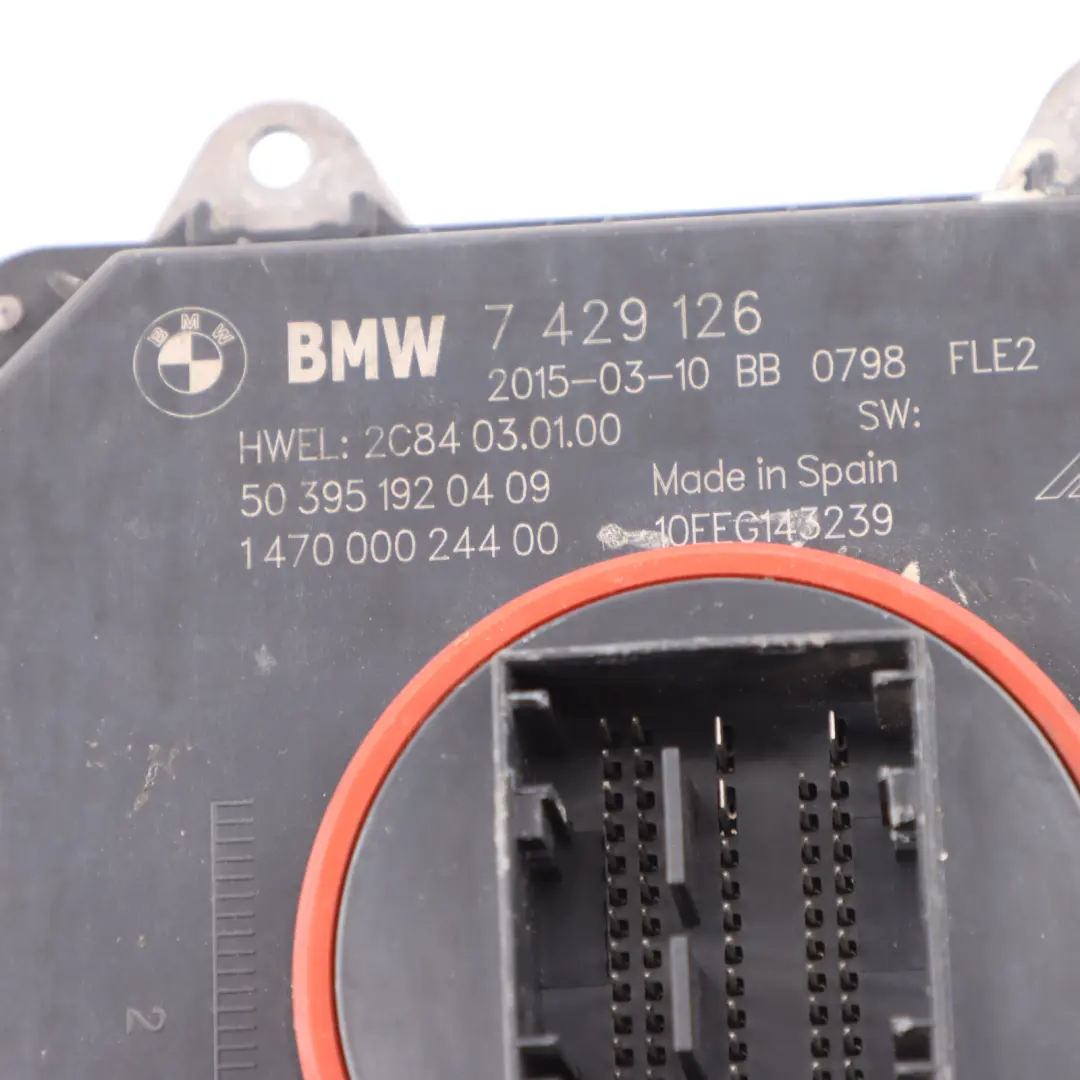 BMW F20 F21 LCI Unité de contrôle Feu avant Électronique Phare à LED - SKU 7429126 - Numéro de pièce 8494844