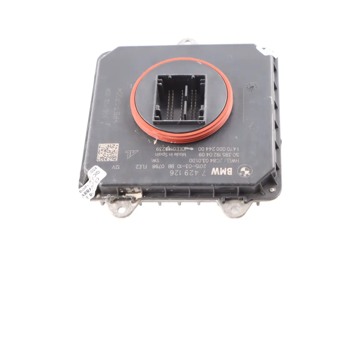 BMW F20 F21 LCI Unité de contrôle Feu avant Électronique Phare à LED - SKU 7429126 - Numéro de pièce 8494844