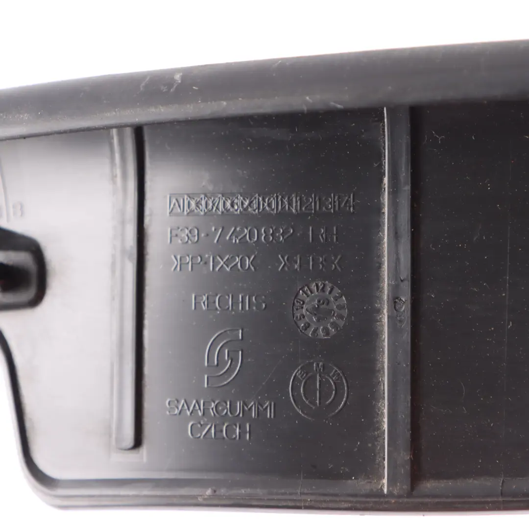 BMW X2 F39 B Pilar Embellecedor Puerta Trasera Derecha Columna Sellado - SKU 7420832 - Número de pieza 7420832