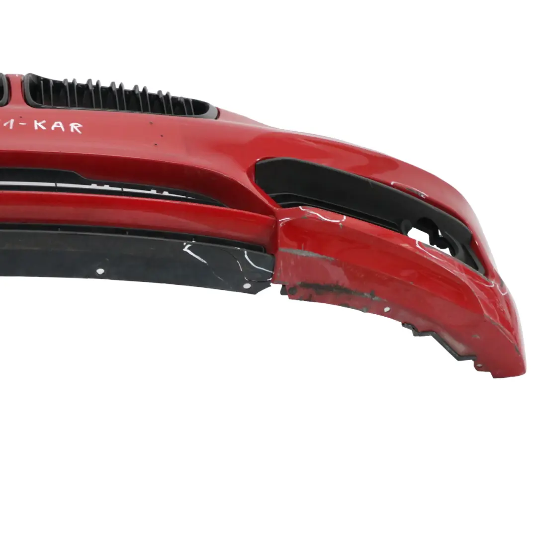 Complete Front Bumper Trim Panel Karmesinrot Crimson Red - A61 to BMW F20 F21 LCI with Part number 7429711 BMW F20 F21 LCI Complete Front Bumper Trim Panel Karmesinrot Crimson Red - A61 - SKU 7429711-KAR - Part number 7429711
