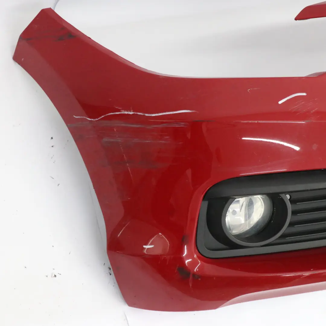 Complete Front Bumper Trim Panel Karmesinrot Crimson Red - A61 to BMW F20 F21 LCI with Part number 7429711 BMW F20 F21 LCI Complete Front Bumper Trim Panel Karmesinrot Crimson Red - A61 - SKU 7429711-KAR - Part number 7429711