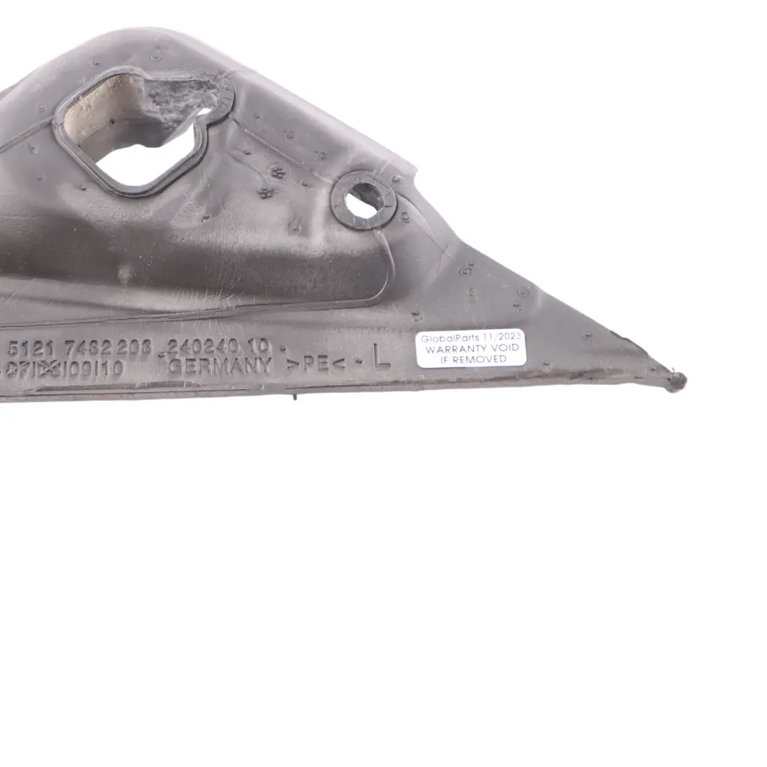 Left N/S Wing Mirror Triangle Foam Insulation Seal Cover to BMW G20 G21 with Part number 7432203 BMW G20 G21 Left N/S Wing Mirror Triangle Foam Insulation Seal Cover - SKU 7432203 - Part number 7432203