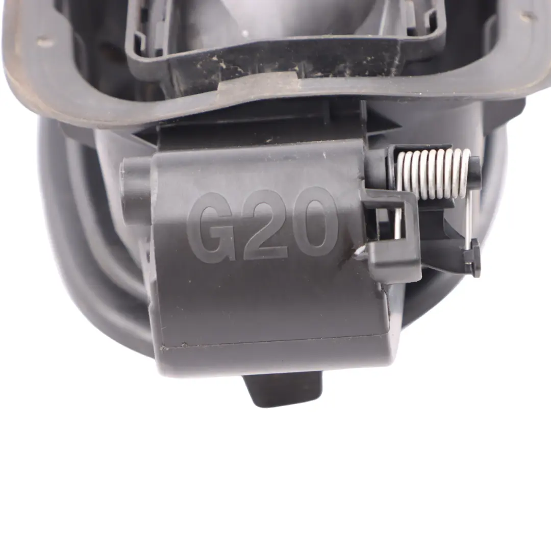 Filler Flap Fill In Tank Cover Cap Trim Panel Covering to BMW G20 Fuel with Part number 7433407 BMW G20 Fuel Filler Flap Fill In Tank Cover Cap Trim Panel Covering - SKU 7433407 - Part number 7433407