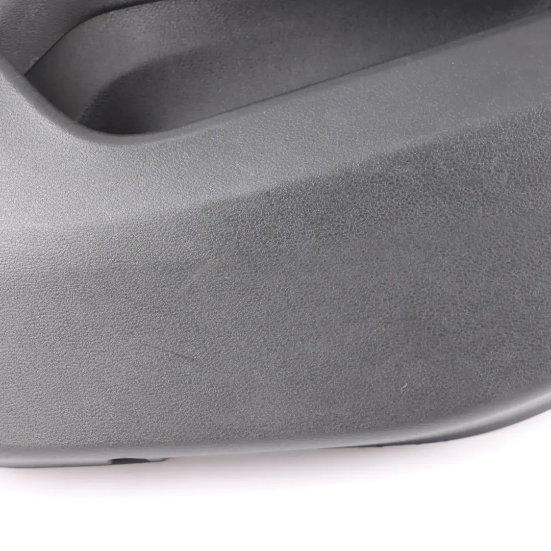 Panel de la tarjeta de la puerta BMW X1 F48 trasera derecha Cuero Negro para con número de pieza 7438116 Panel de la tarjeta de la puerta BMW X1 F48 trasera derecha Cuero Negro - SKU 7438116-1 - Número de pieza 7438116