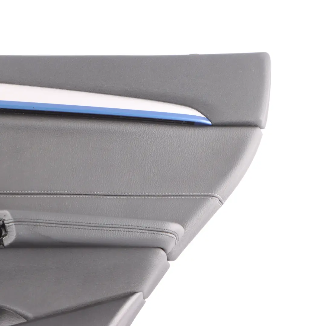  Panel de la tarjeta de la puerta BMW X1 F48 trasera derecha Cuero Negro - SKU 7438116-1 - Número de pieza 7438116