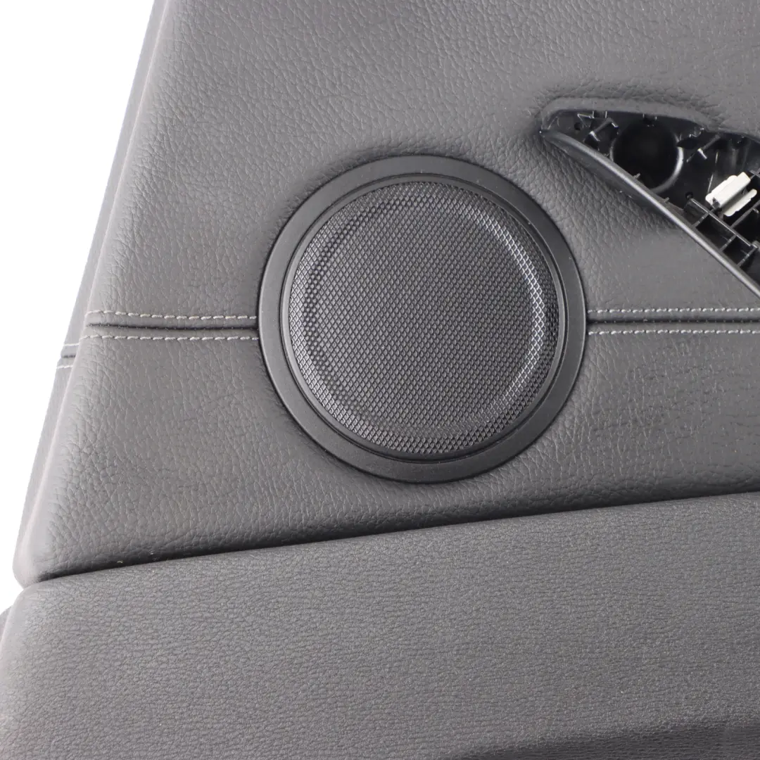  Pannello porta BMW X1 F48 posteriore destro Rivestimento in pelle nera - SKU 7438116-1 - Numero di parte 7438116