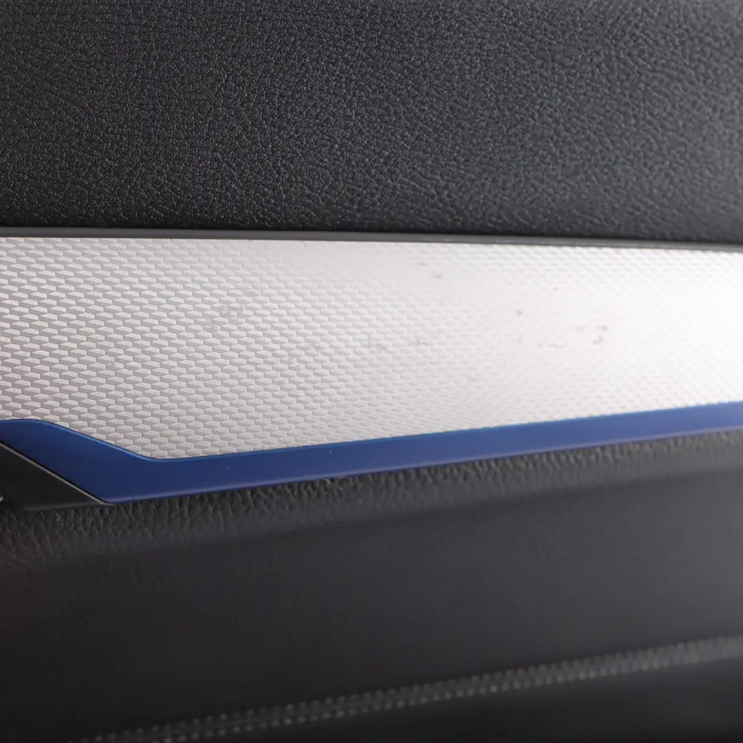  Pannello porta BMW X1 F48 posteriore destro Rivestimento in pelle nera - SKU 7438116-1 - Numero di parte 7438116