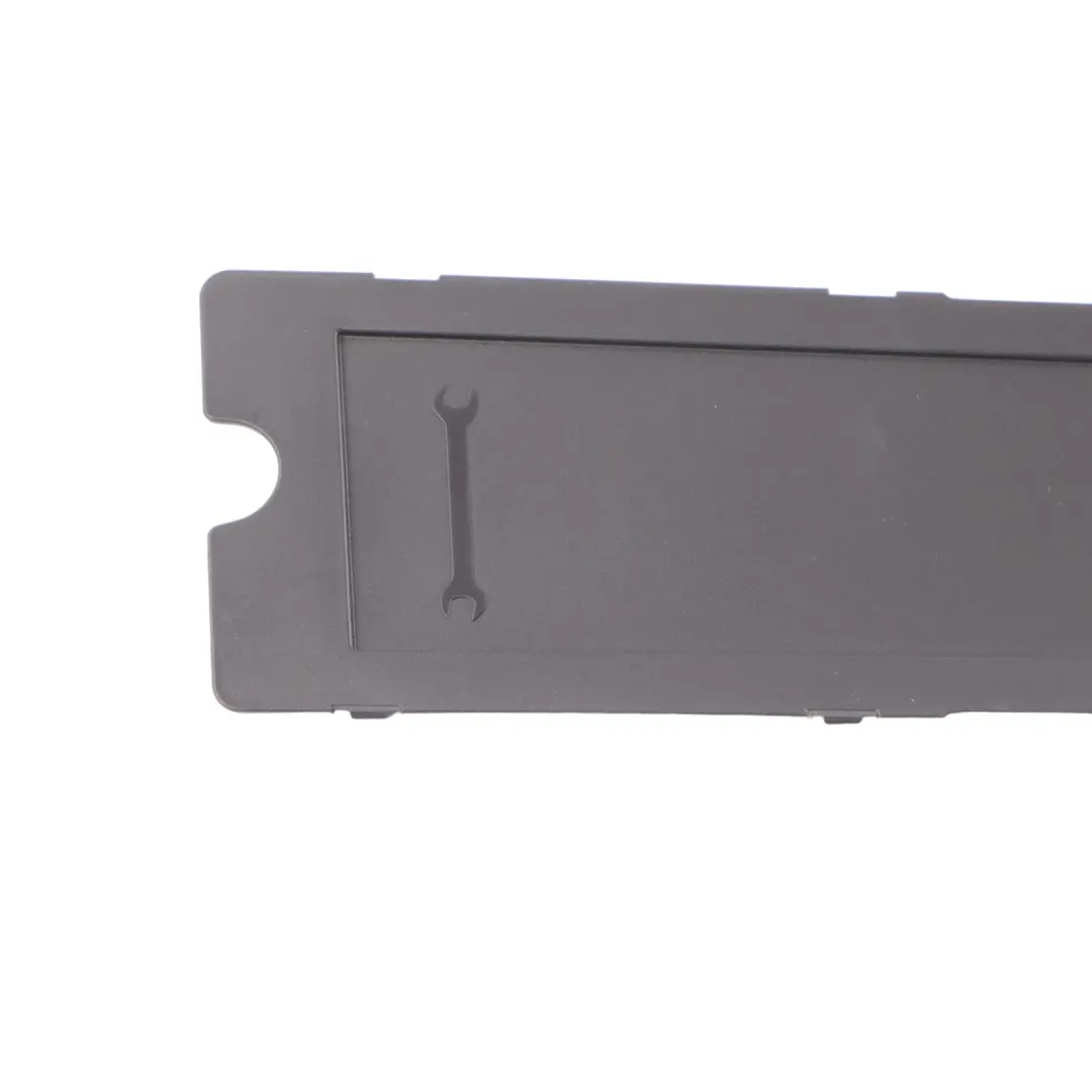 Finisher Rear Trunk Boot Lid Cover Box Panel Trim to BMW I4 G26 Gran Coupe with Part number 7438305 BMW I4 G26 Gran Coupe Finisher Rear Trunk Boot Lid Cover Box Panel Trim - SKU 7438305 - Part number 7438305