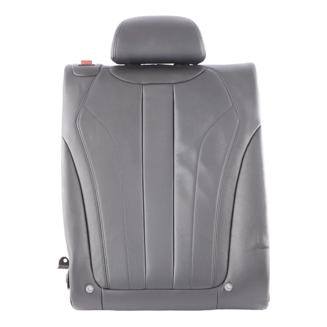 BMW X5 F15 Seat Backrest Cover Rear Right O/S Back Rest Leather Black - SKU 7445132 - Part number 7445132