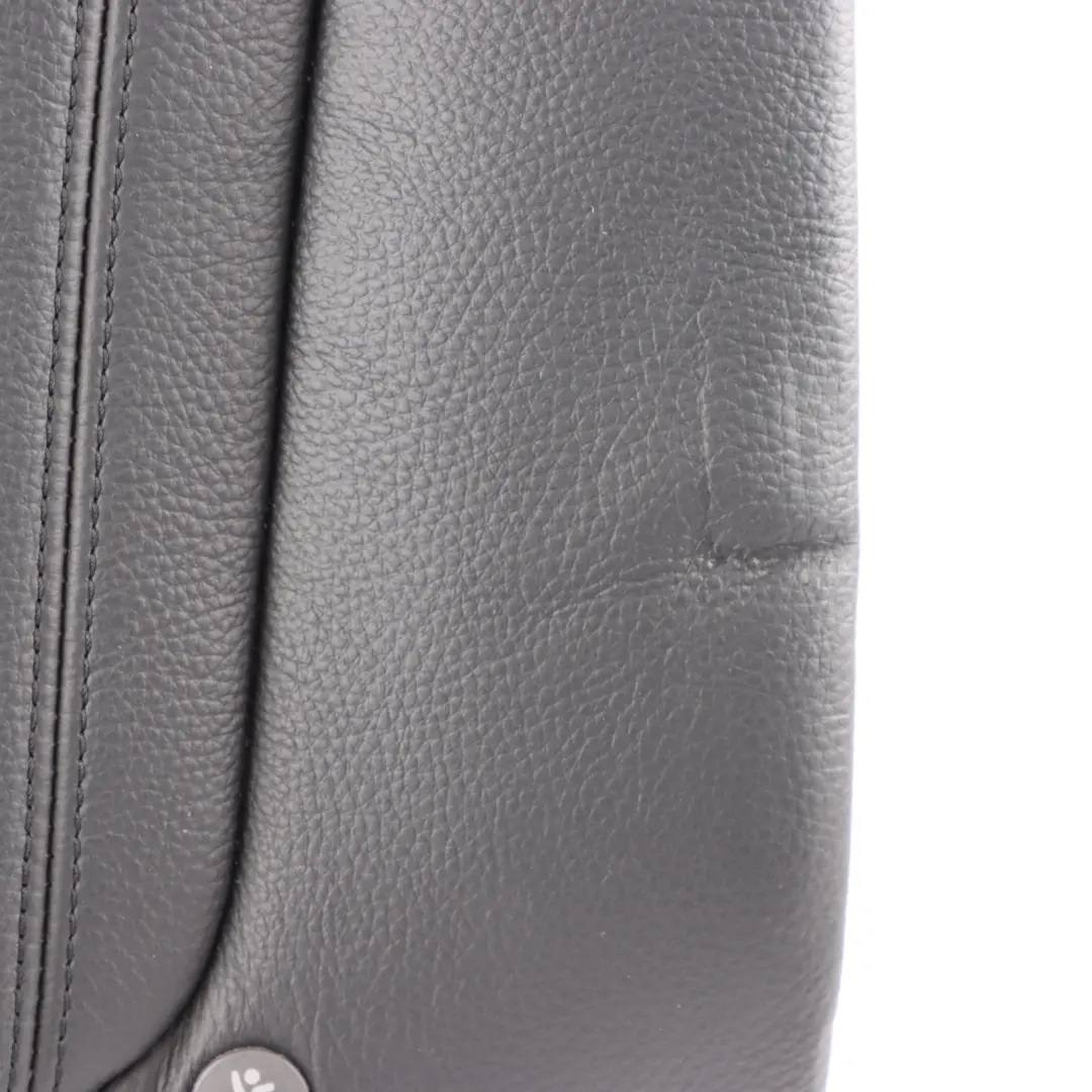 BMW X5 F15 Seat Backrest Cover Rear Right O/S Back Rest Leather Black - SKU 7445132 - Part number 7445132
